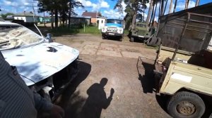 Оживили Чебурашку  Поставили новый двигате в ЛУАЗ