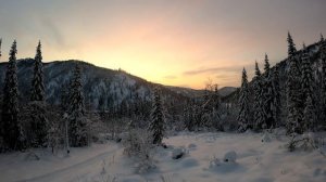 Амзас вечереет