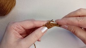 Очень красивый ажурный узор спицами