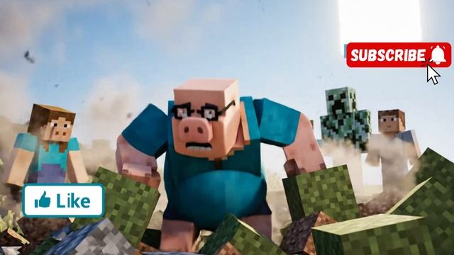 Peppa Pig in minecraft смотреть онлайн