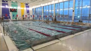 Областные соревнования по плаванию. День 1