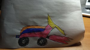 Рисование машин за 10 секунд, за минуту и за 5 минут.