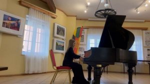 Ульяна Зеленская Шопен Этюд N12,c-moll