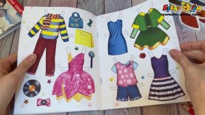 343466  Книга Вырезай и играй с 4лет