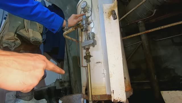 АОГВ-232-1 двадцать лет котлу профилактика