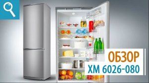 Двухкамерный холодильники ATLANT ХМ-6026-080. Обзор холодильника серебристого цвета.
