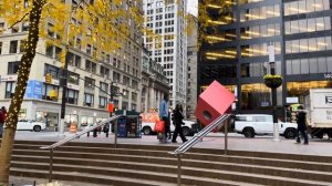 США. Рождественские украшения Манхэттена в Нью-Йорке