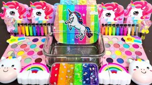 ASMR UNICORN RAINBOW Радужный Единорог и Радужный Слайм