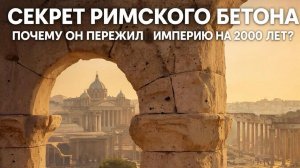 Секрет римского бетона: почему он пережил империю на 2000 лет?