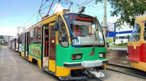 НА ТРАМВАЕ √5 ВСТРЕТИЛИСЬ С ТОБОЙ ОПЯТЬ...