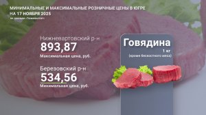 В Югре обновили цены на продукты питания