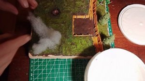 Диорама отражение фашистов советским 120-мм миномётом с расчетом.