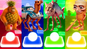 ОРАНГУТИНИ АНАНАСИНИ 🆚 ТРАКУТУЛУТУЛУ 🆚 ТРУЛИМЕРО ТРУЛИЧИНА 🆚 ТУН ТУН ТУН САХУР | Tiles Hop №297