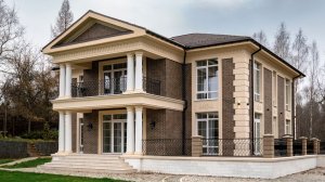 Фасад современная классика.