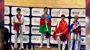 Курбанмагомед Магомедов серебряный призер первенства Европы по тхэквондо