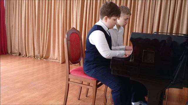 Л. Коэн - Аллилуйя, фортепиано в 4 руки