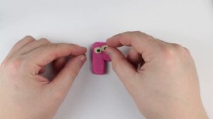 P — Весёлый флаг | Лепим английскую букву из пластилина