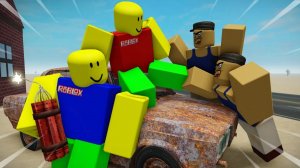СТРАННЫЙ СТРОГИЙ ПАПА ПРОТИВ ПЫЛЬНОЙ ПОЕЗДКИ! Анимация Roblox