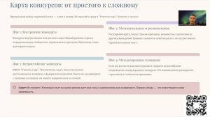 Конкурсы: от страха к возможностям