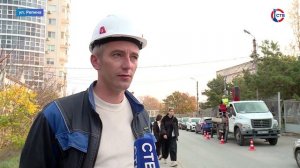 Сотрудники «Горсвета» восстановили уличное освещение на улице Репина