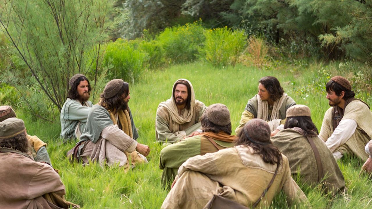 «За кого почитают Меня люди?» / «Ты — Христос, Сын Бога Живого» / Иисус и его ученики / Библия смотреть онлайн