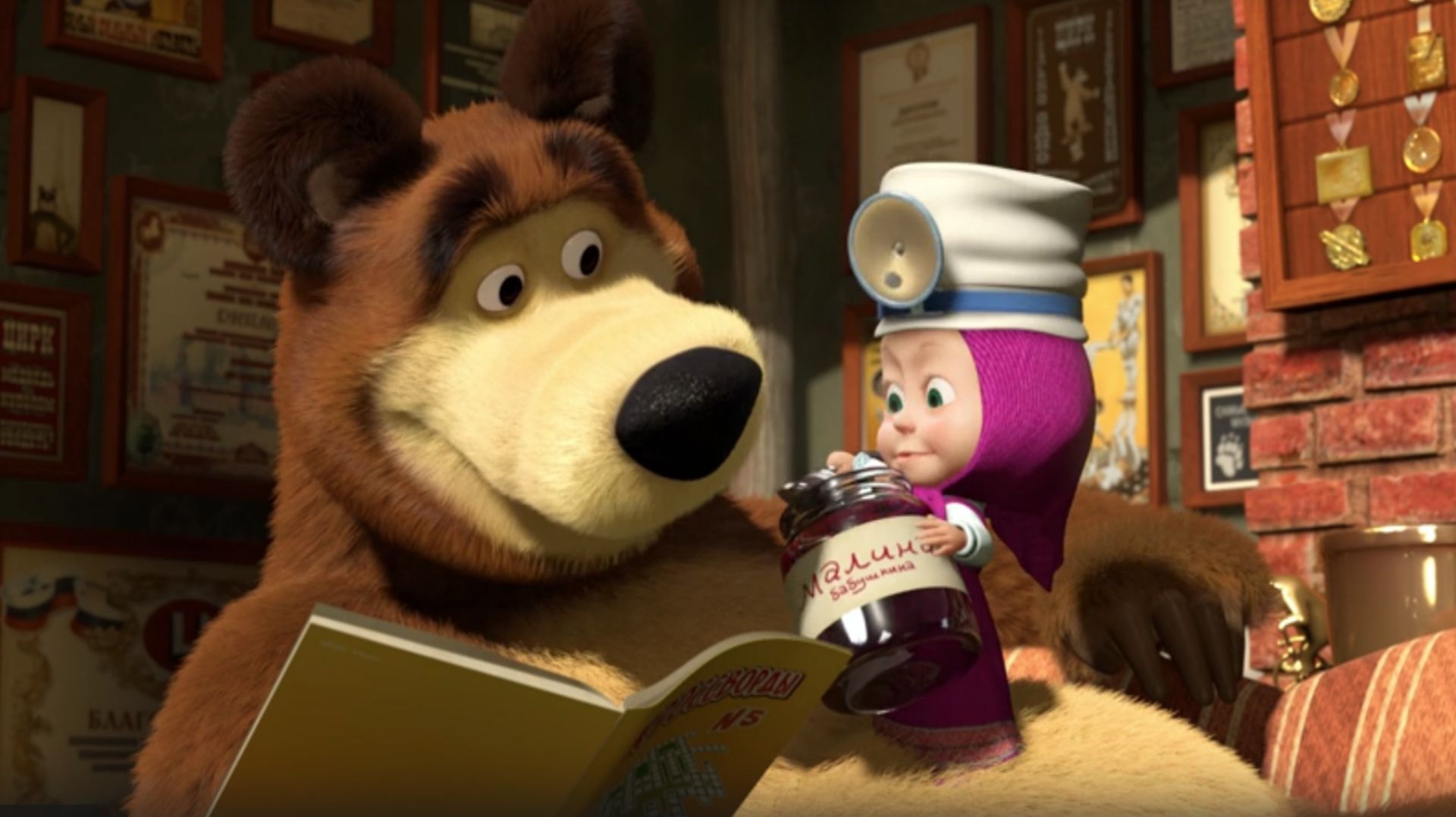 Маша и Медведь | Собираем Пазлы с Героями Мультика Маша и Медведь 2 | Маша и Медведь Смотреть смотреть онлайн