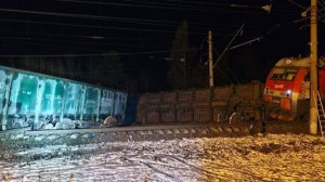 В СК назвали причину схода поезда с рельсов в Иркутской области