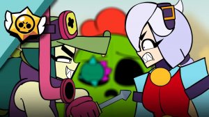 Алли Против Коллет Бравл Старс Анимация Alli vs Colette Brawl Stars Animation