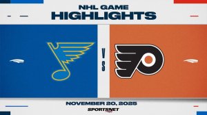 21.11.2025 | ОБЗОР МАТЧА | Филадельфия Флайерз - Сент-Луис Блюз | Highlights