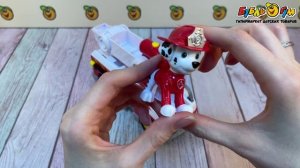 343355  Набор игровой  Paw Patrol Fire Rescue Маршал с пожарной машиной с 3лет