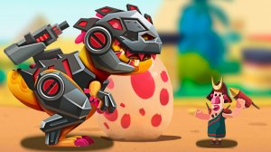 ТИРЕКС с ЛАЗЕРАМИ открыт Дино Беш 2 атака троглодитов на динозавров мир юрского мульт игра андроид