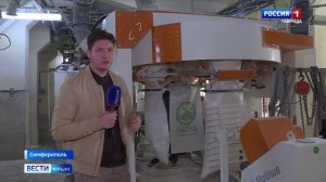В Симферополе один из крупнейших элеваторов Крыма производит 40% потребляемой муки на полуострове