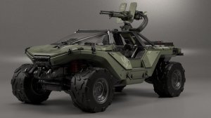 GamePlay Halo Infinite #VII M12 Warthog