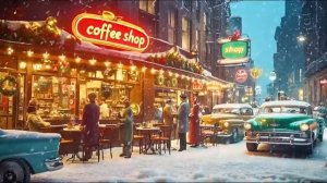 Уютная кофейня 1950-х годов На Рождество, Классические Рождественские песни