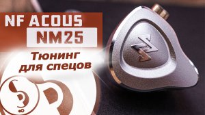 NF ACOUS NM25 обзор наушников – Сцена ждет тебя!