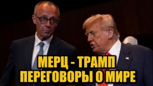Мерц и Трамп обсудили американский мирный план по Украине — переговоры вошли в практическую фазу