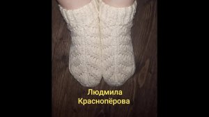 АРХИВ. Экспресс МК ажурные носки⧸как вяжу,как закрываю петли⧸отвечаю на вопрос