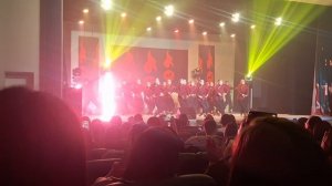 Массовый бурятский танец