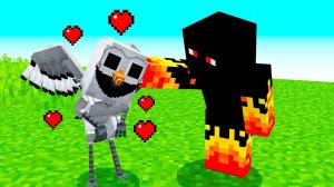 Я ПРИРУЧИЛ СОВУ ИЗ 99 НОЧЕЙ В МАЙНКРАФТЕ! MINECRAFT ДАКПЛЕЙ НУБ И ПРО КОМПОТ