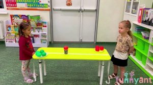 "Передвинь стаканчик" - игра малой подвижности для детей средней группы Funny Ant Malahovka