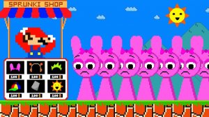 😢Кто сможет помочь Спрунки? Марио попробует что нибудь сделать 💇