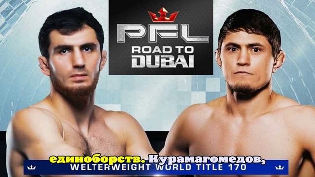 Россияне Курамагомедов и Мусаев разыграют титул PFL в полусреднем весе
