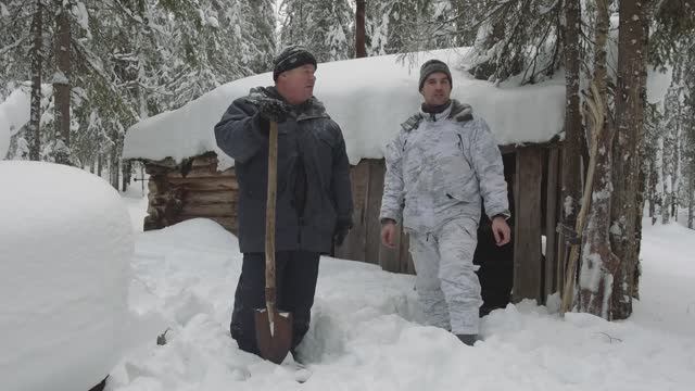 ПОЕЗДКА В ИЗБУ  В ТАЙГУ НА МОТОБУКСИРОВЩИКЕ УРАГАН