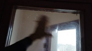 Уничтожение надписи на стекле.