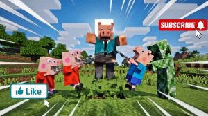 Peppa Pig in minecraft