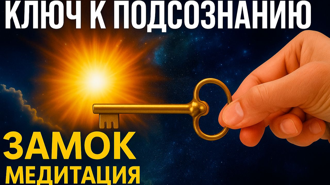 Медитация 1 из книги «Ключ к подсознанию» | Глава 1 – Замок | Юэлль Андерсон