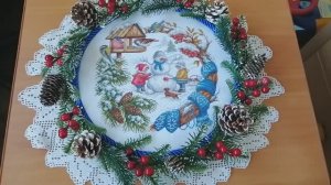 Круглые сюжеты: мой способ оформления без рамки