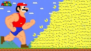 🍌Марио пожирает бананы в промышленных масштабах!