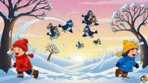 Новогодняя считалочка. Зимняя песенка для детей