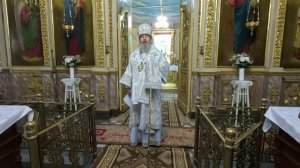 Проповедь епископа Максима в храме Архангела Михаила села Кривополянье